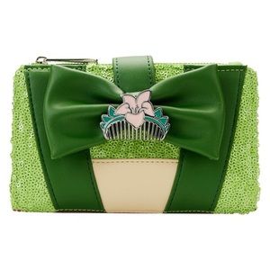 Loungefly Disney Princess Sequin Series Mulan Flap Wallet